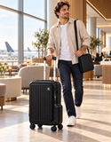 Valise rigide ouverture frontale à roulettes 360° – Cabine A1