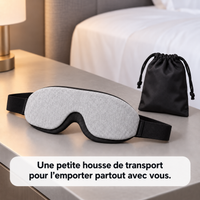 Masque de sommeil 3D à mémoire de forme – Cabine A1