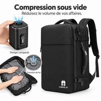 Sac à dos de voyage avec aspiration – Cabine A1